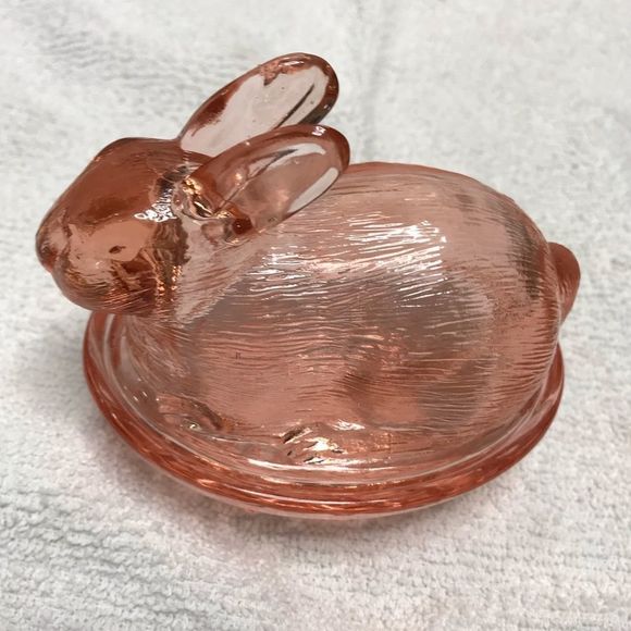 None Kitchen Rabbit Candy Glass Candy Holder Poshmark